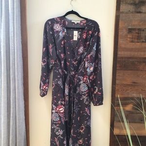Loft plus midi wrap dress. Size 18. New with tags.